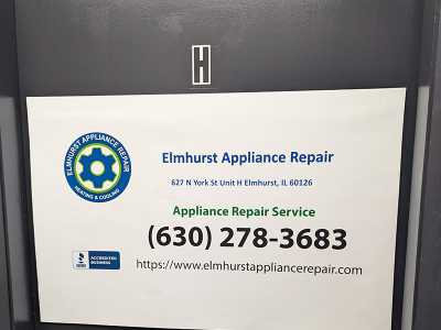 signage on the door 2